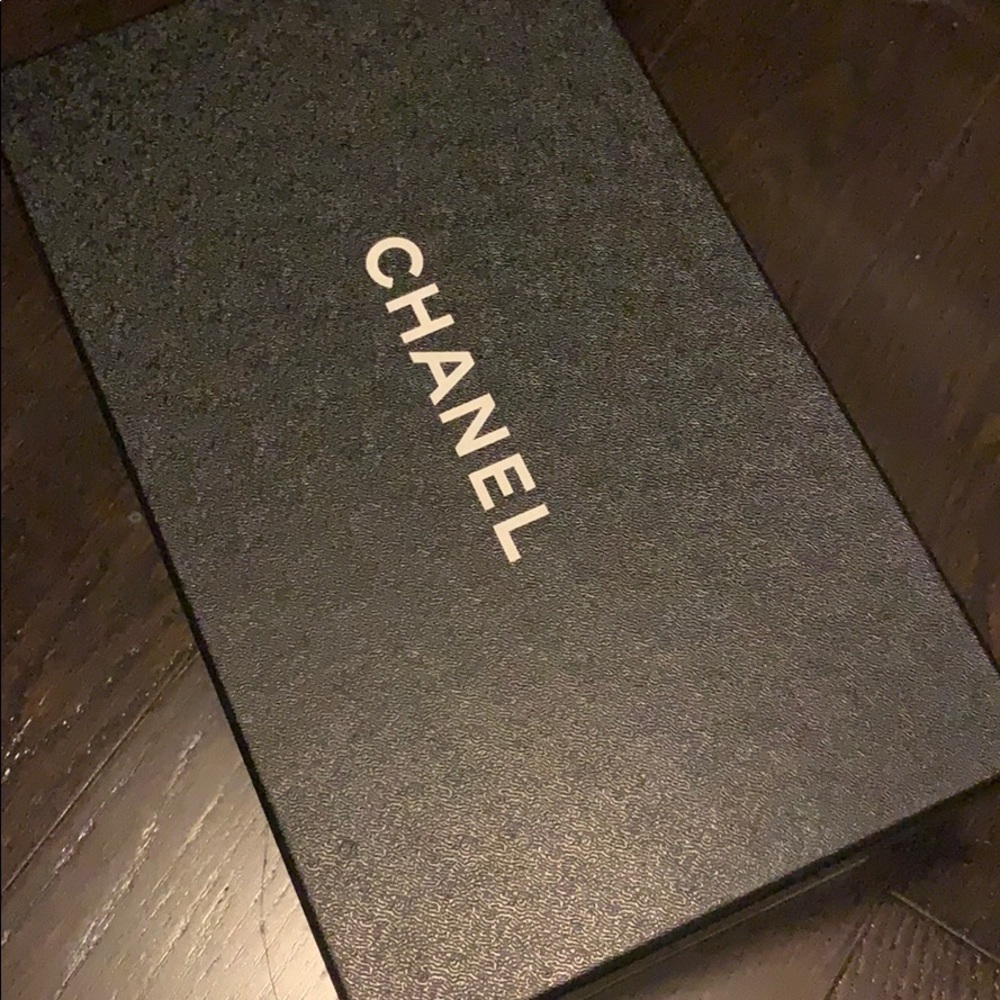 Chanel black espadrilles size 6